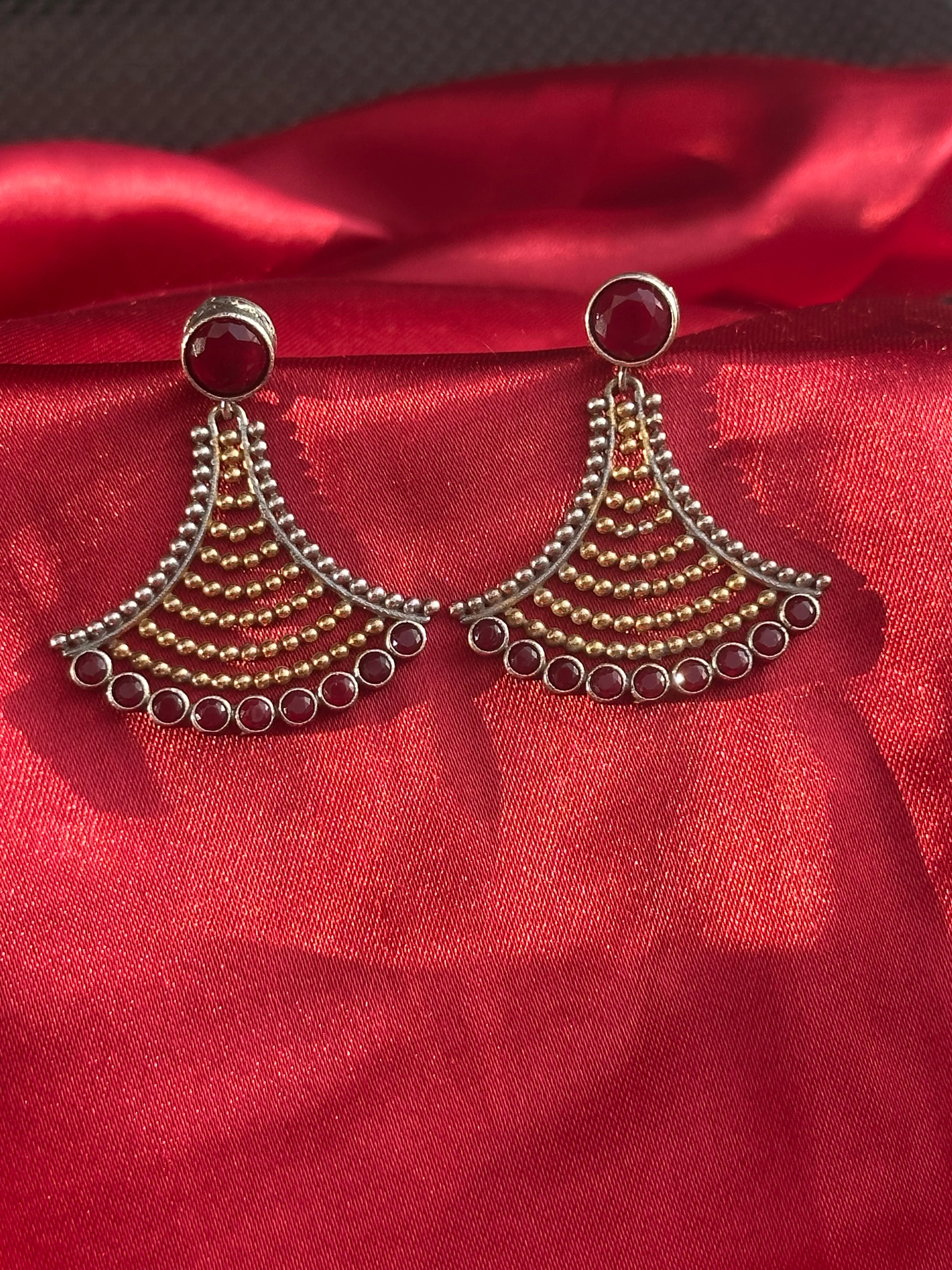Scarlet Dual Tone Dangler - Image 7