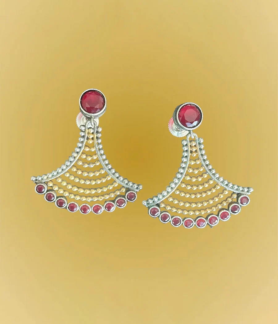 Scarlet Dual Tone Dangler - Image 8