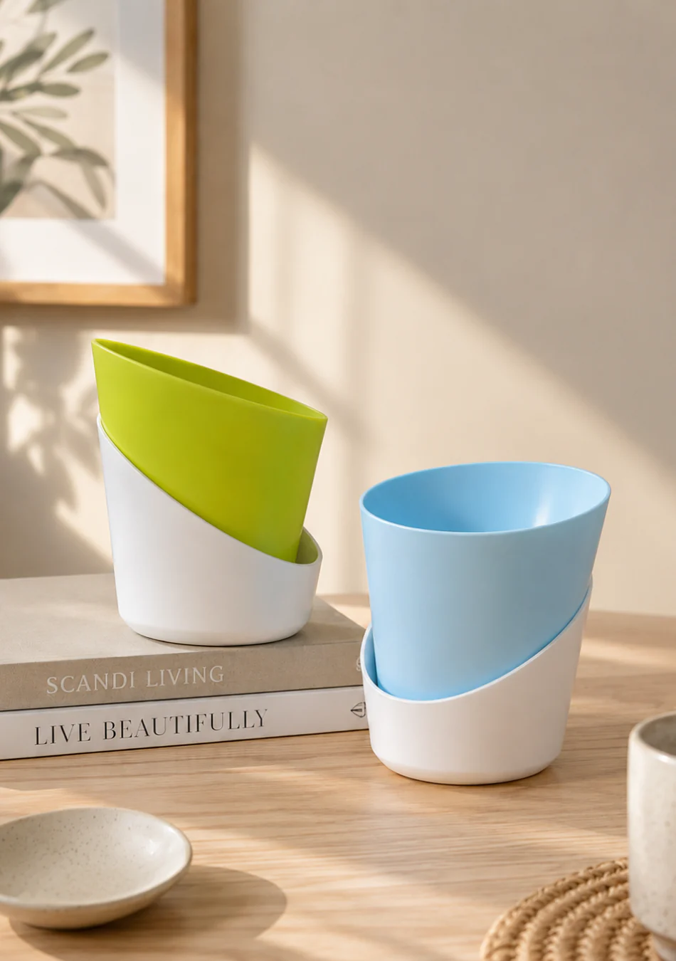 Set of 2 Self Watering Planter - Image 2
