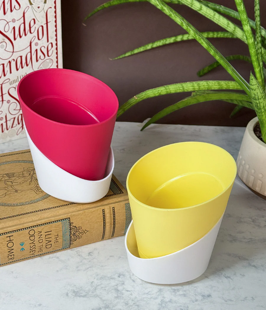 Self Watering Planter set of 2 - Image 4