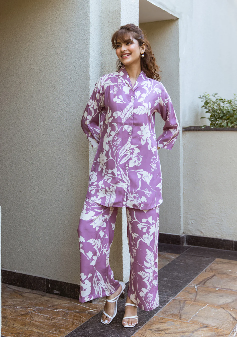 Silken Lilac Co-ord Set - Image 3