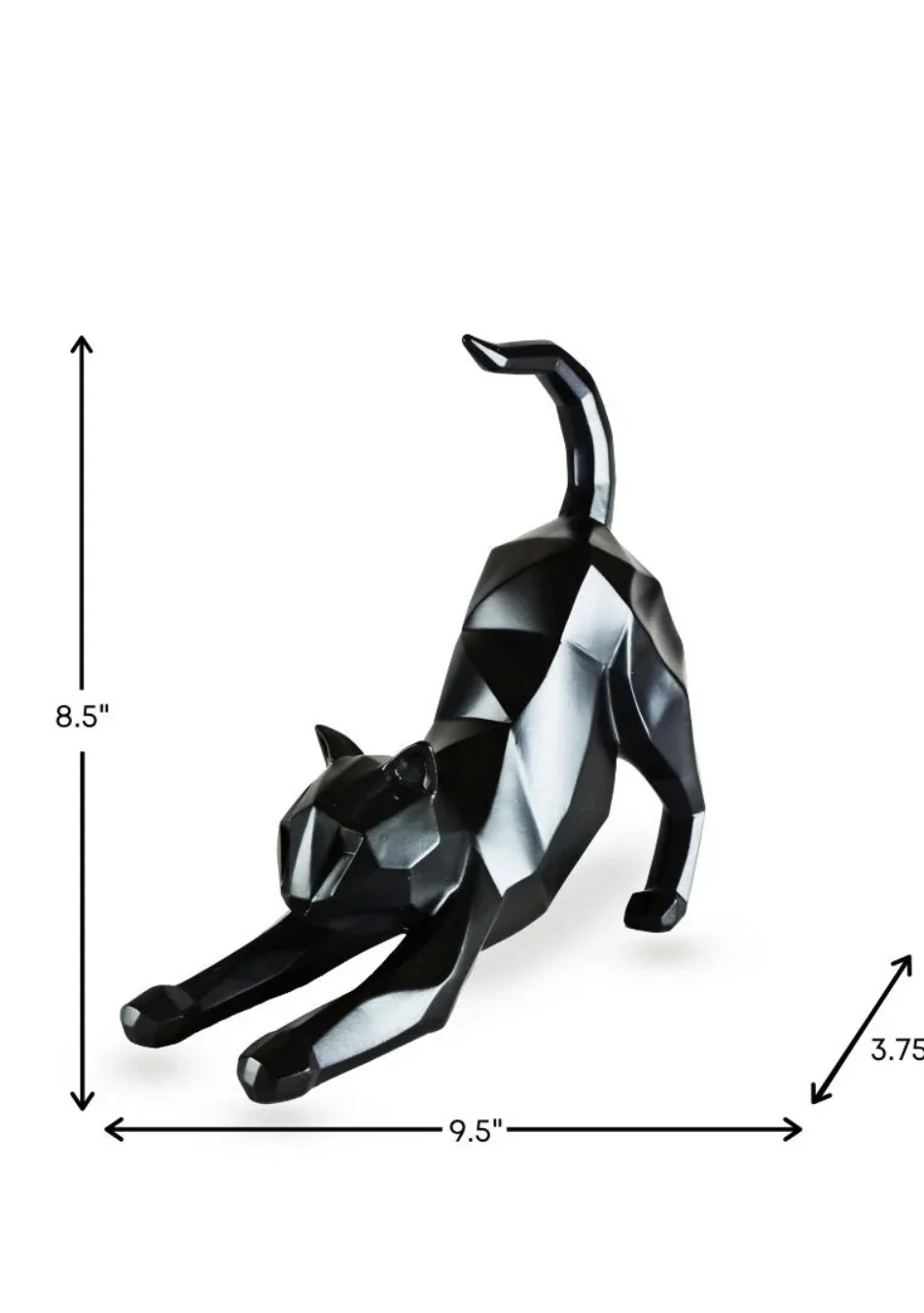 Aravalii Stretching Cheshire Cat Figurine - Image 3