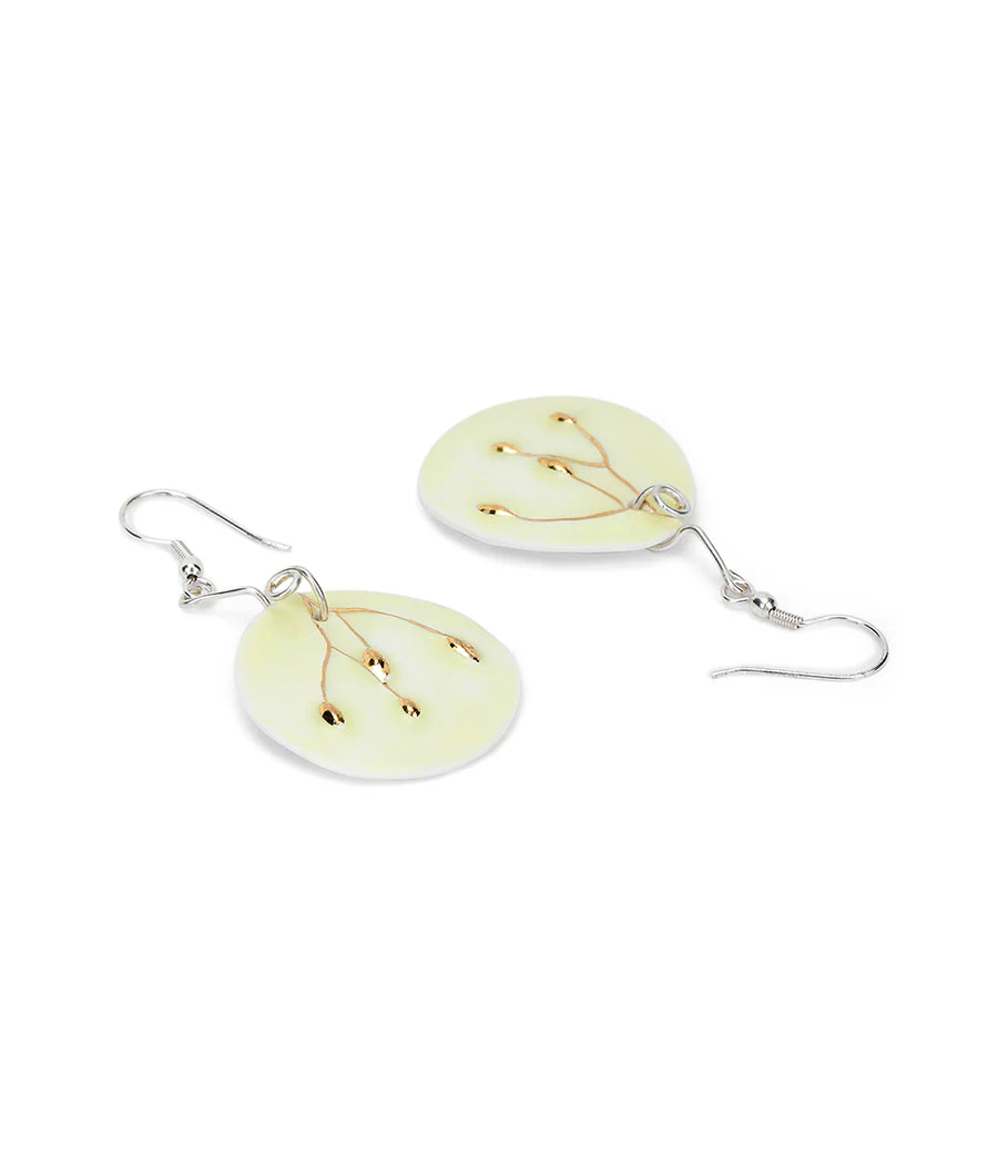 Sunlit Seashell Earrings - Image 3