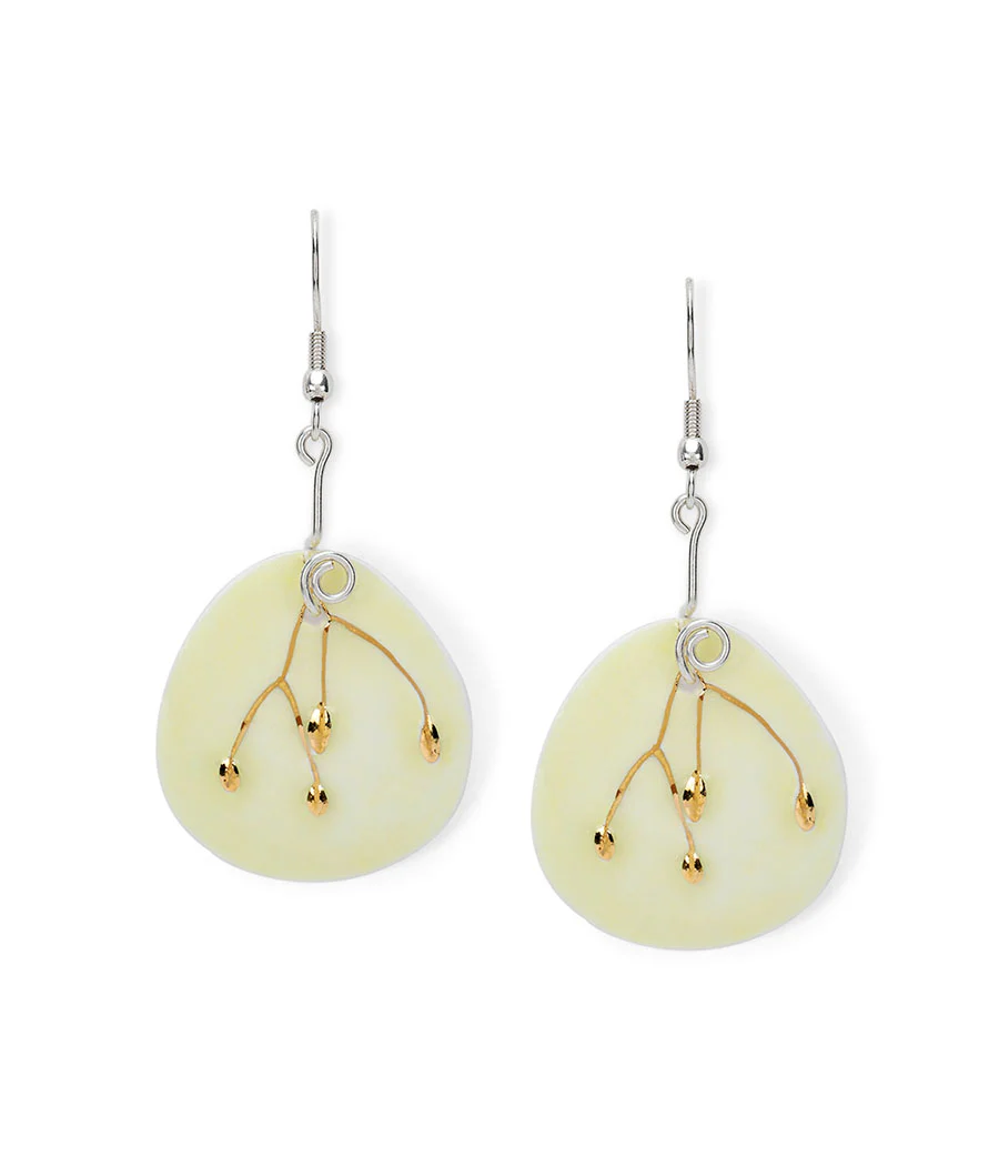 Sunlit Seashell Earrings - Image 4