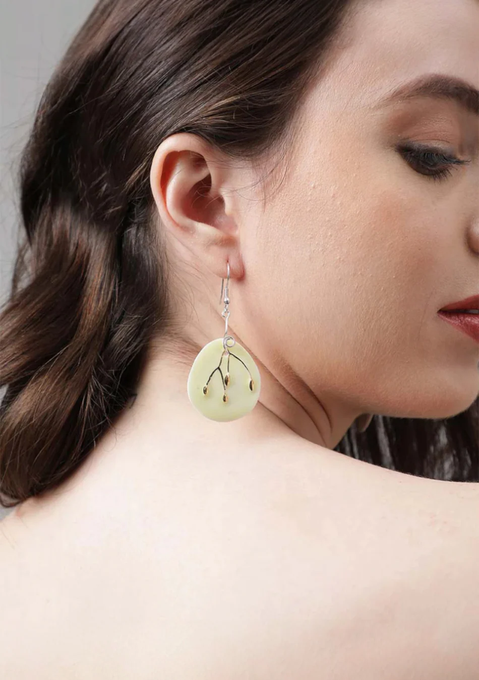 Sunlit Seashell Earrings - Image 6