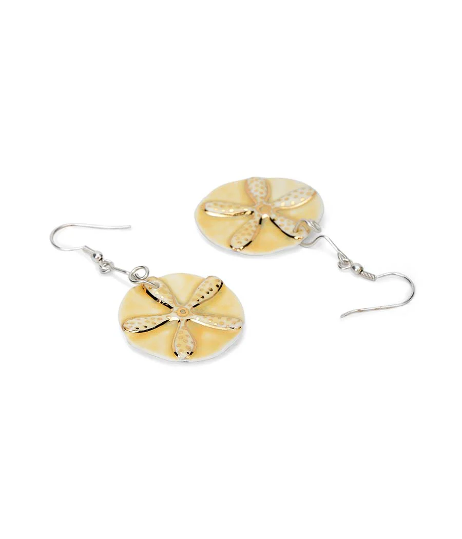 Sunshine Starfish Elegance Earrings - Image 4