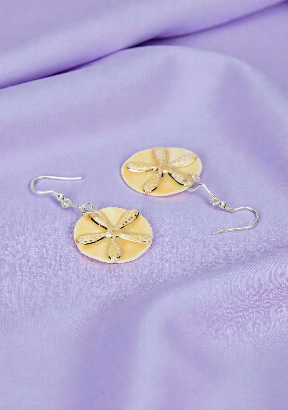 Sunshine Starfish Elegance Earrings - Image 5
