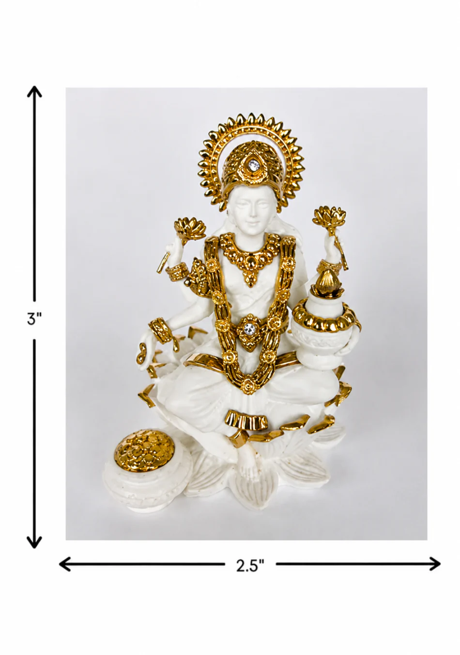 aravalii Suvarna Lakshmi Figurine - Image 2