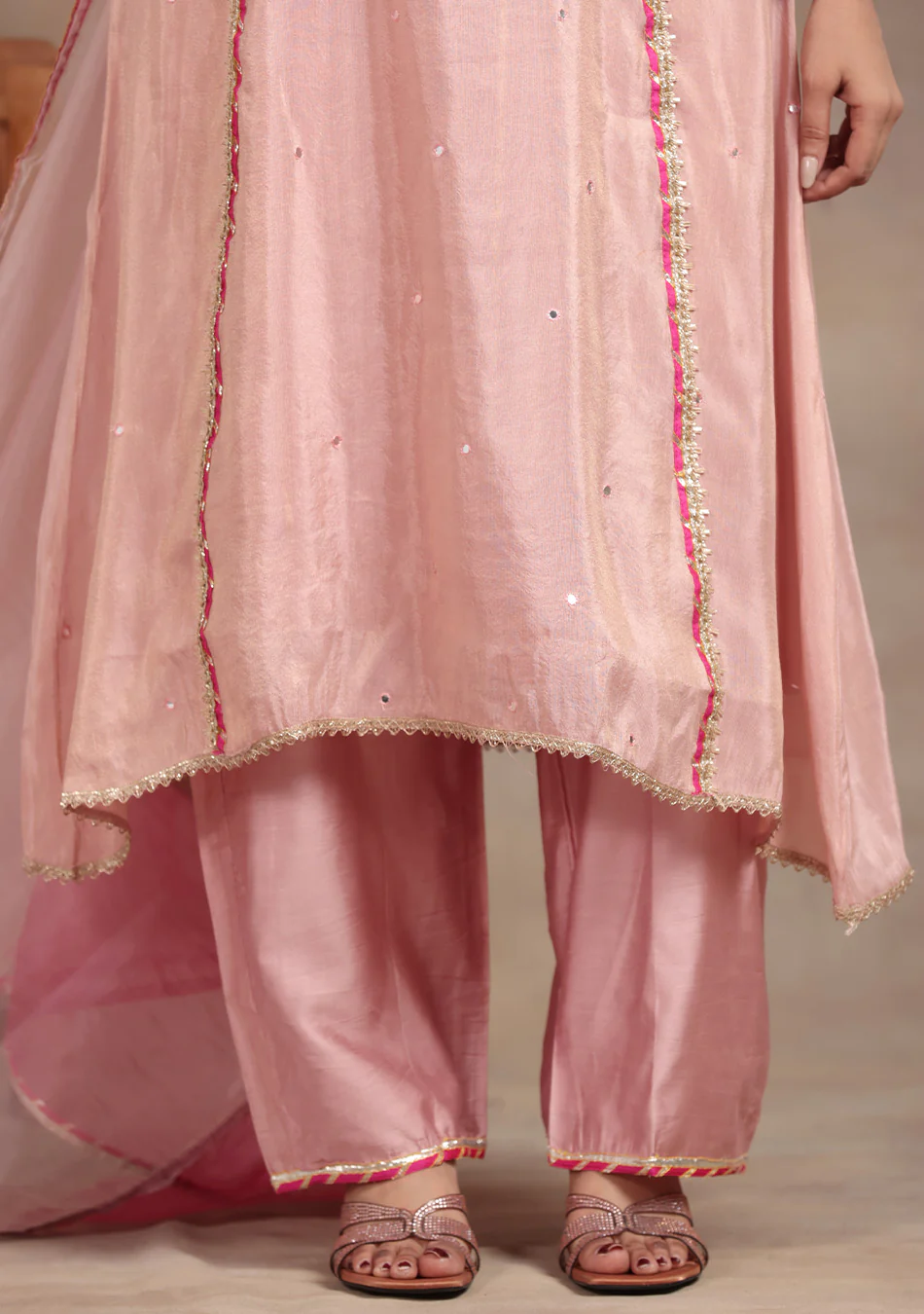 Blossom Pearl Embroidered Suit Set - Image 5
