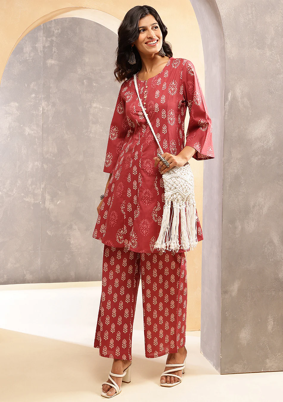 Aravalii Terra Rosé Co-ord Set - Image 3