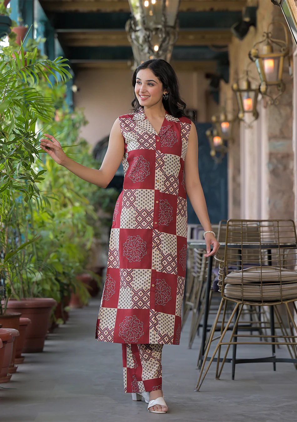 Terracotta Mosaic co-ord Set - Image 2