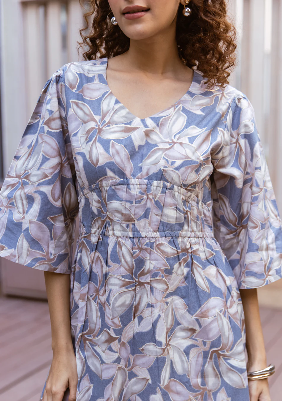 ARAVALII CELESTIA BLOOM MIDI DRESS - Image 9