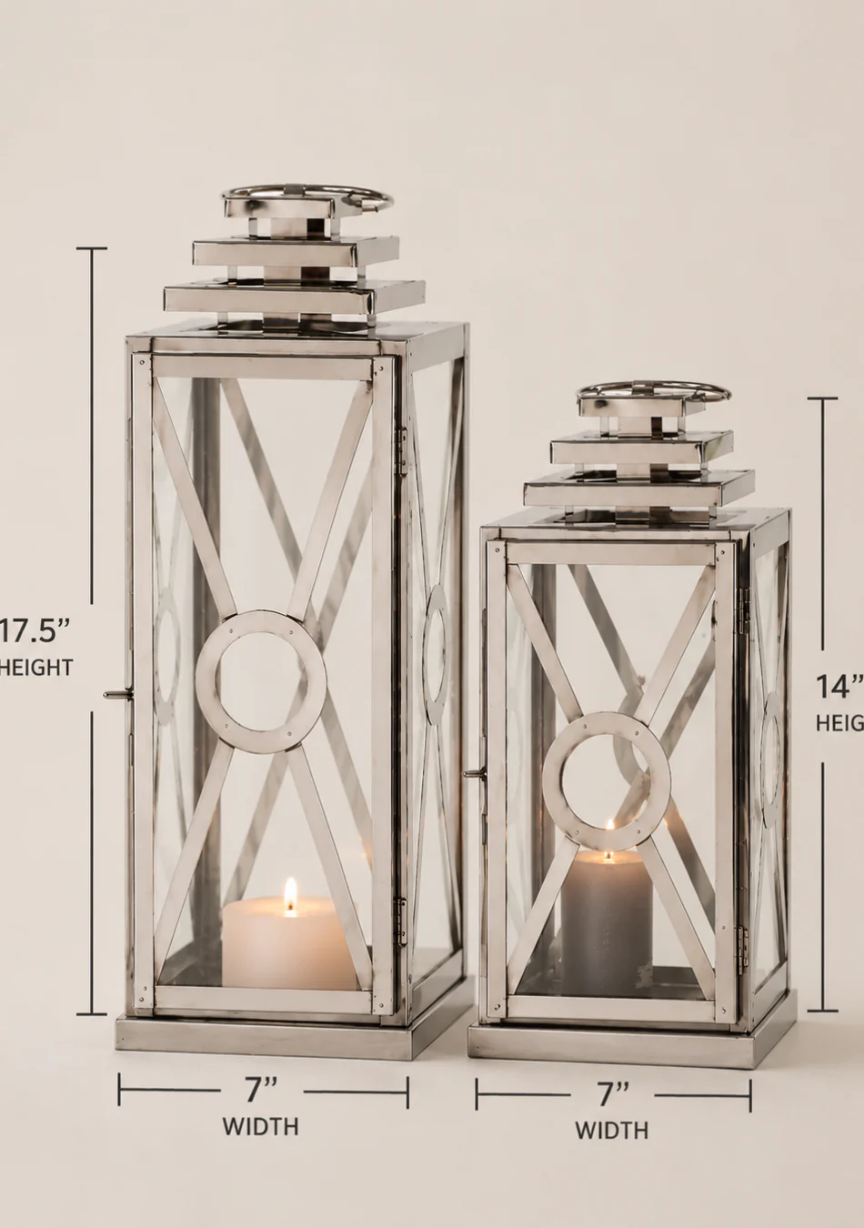 Venice Lanterns- Set of 2 - Image 5