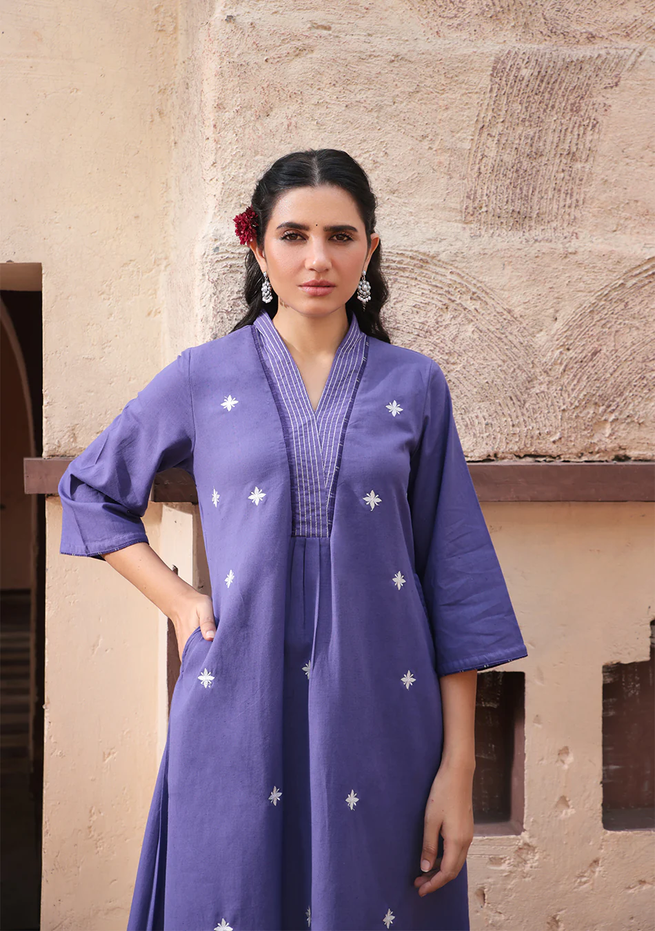 Aravalii Noor Ikkat Heritage Set - Image 2