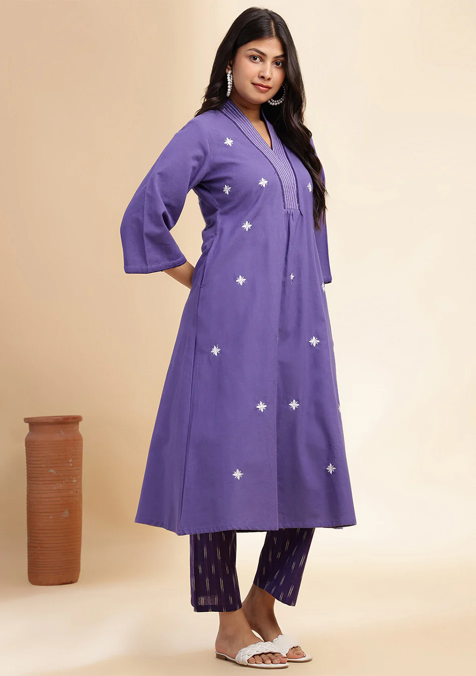 Aravalii Noor Ikkat Heritage Set - Image 8