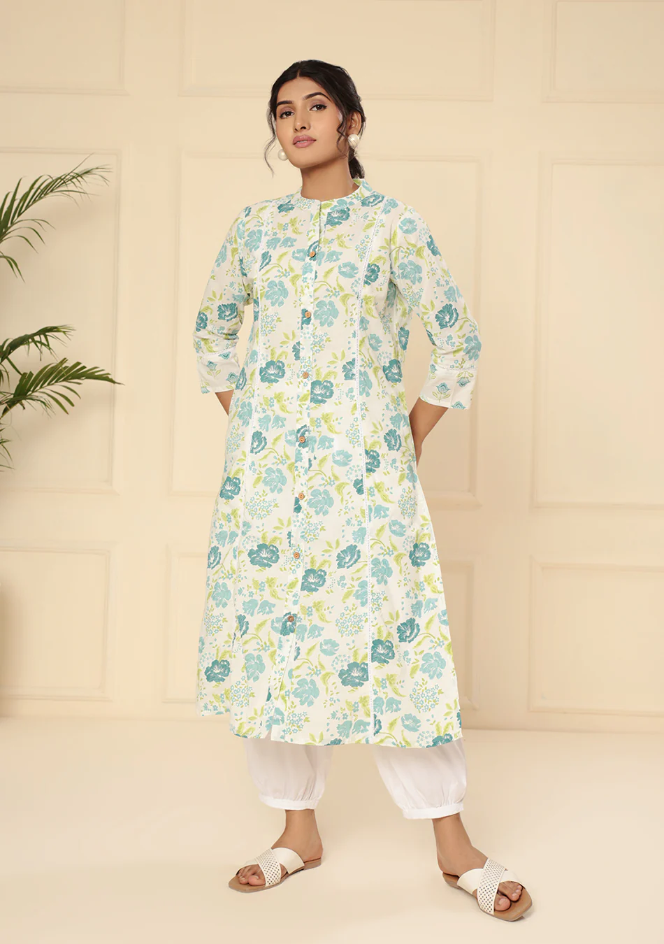 Aravalii Noor-E-Bahar Floral Kurta - Image 2