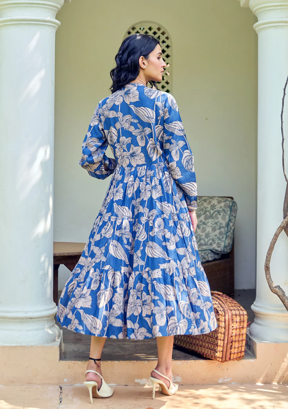 Indigo Jaipuri Dress - Image 5