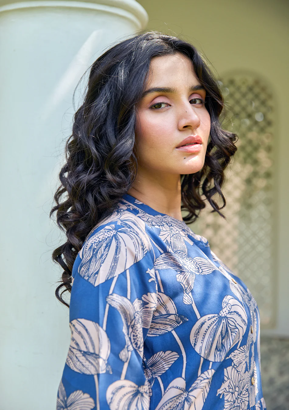 Indigo Jaipuri Dress - Image 7