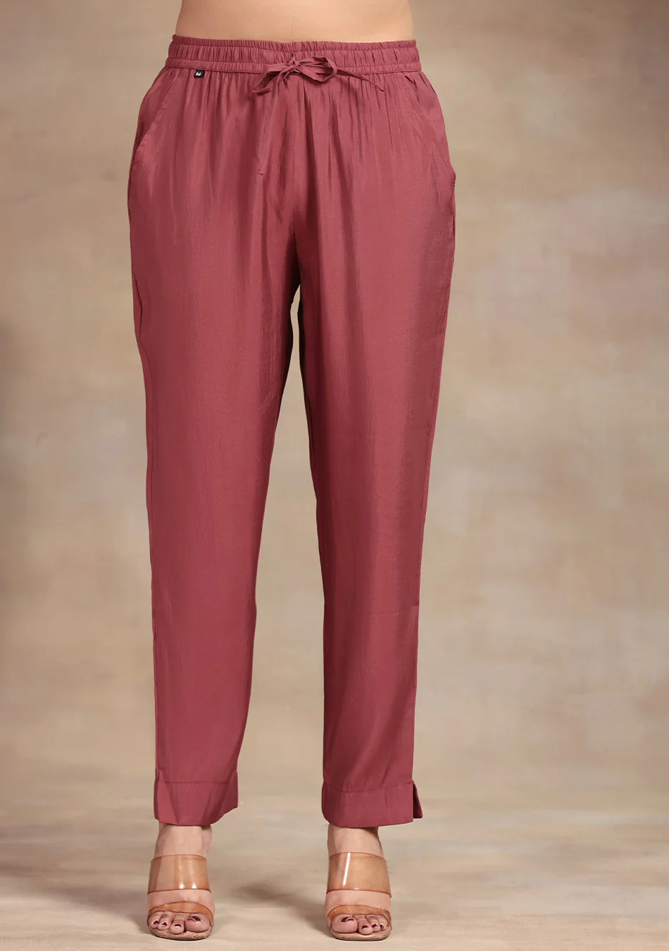 Wine Glow Embroidered Suit Set - Image 9