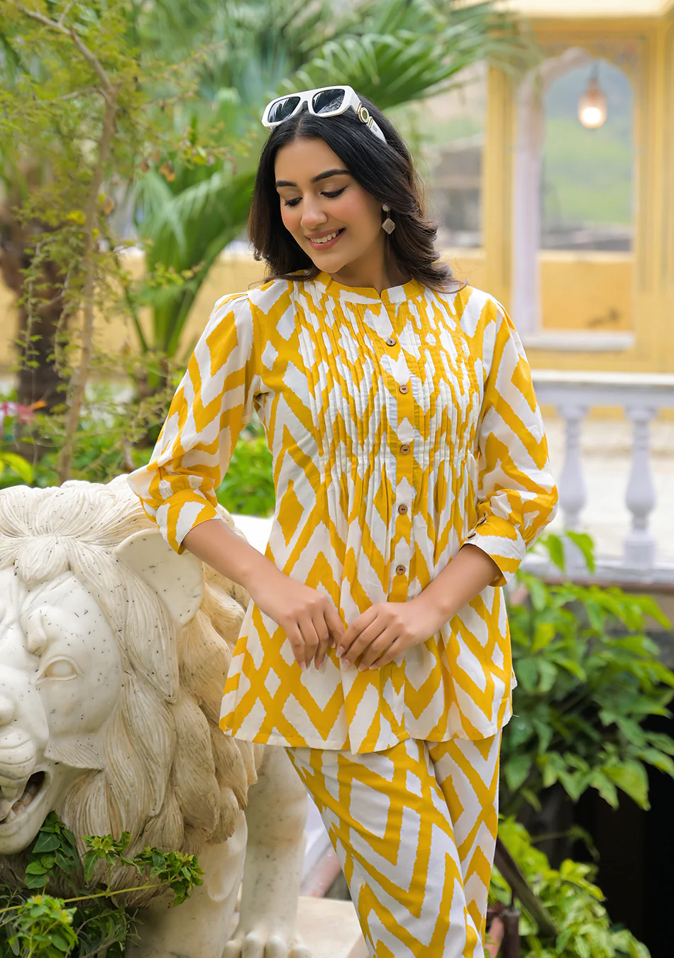 Aravalii Golden Paloma Co-Ord Set - Image 6